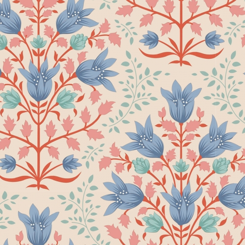 Tilda Patchwork Stoff Baumwolle - Windy Days Breeze Blue