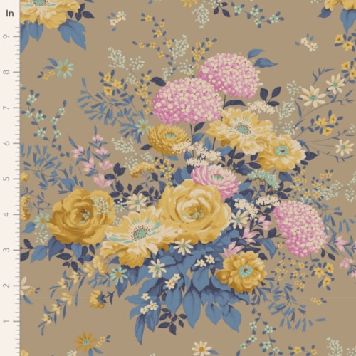 Tilda Patchwork Stoff Baumwolle - Chic Escape Wildgarden Sand