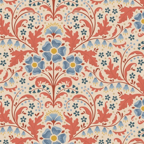 Tilda Patchwork Stoff Baumwolle - Hometown - Elenora Rust