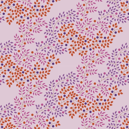Tilda Patchwork Stoff Baumwolle - Hometown - Berrytangle Plum