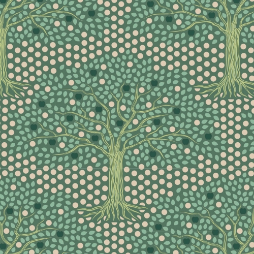 Tilda Patchwork Stoff Baumwolle - Hometown - Applegarden Pine