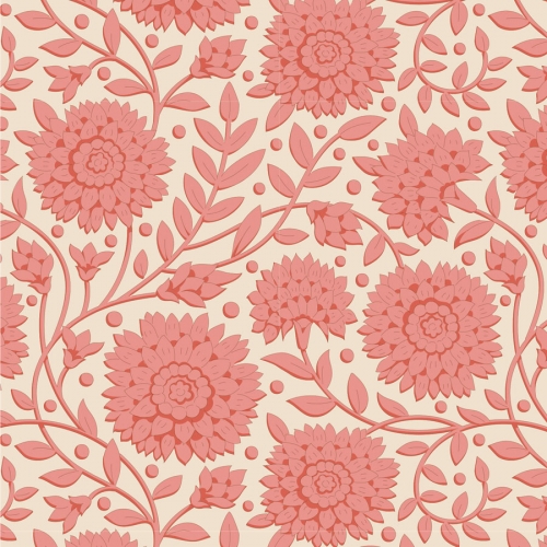 Tilda Patchwork Stoff Baumwolle - Aella Coral