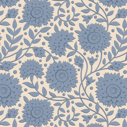 Tilda Patchwork Stoff Baumwolle - Aella Blue