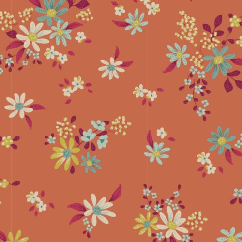 Tilda Patchwork Stoff Baumwolle - Daisyfield Ginger