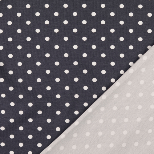 Jersey Dots Midi - Anthrazit