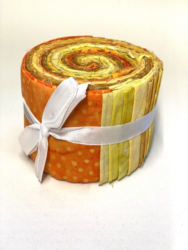 Batik - Jelly Roll - Gelb