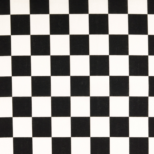 Baumwolle - Druck - Schachbrett