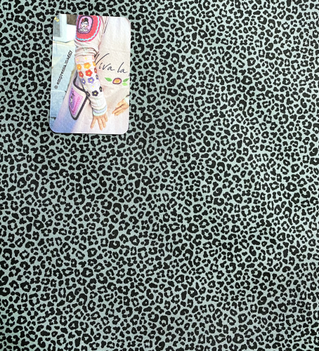 Baumwolle Popeline Leo - Altgrün