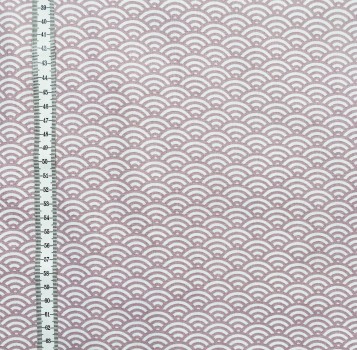 Preview: Baumwolle Swafing - Muscheln - Altrosa