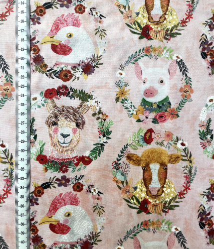 Patchwork Baumwolle - Boho Farm Pets - Vol.2