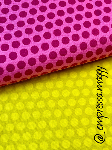 Patchwork Baumwolle - Dots - Pink