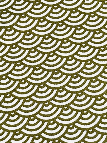 Preview: Baumwolle Swafing - Muscheln - Olivgrün