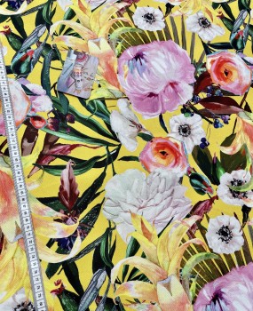 Preview: Canvas - Tropical - Gelb