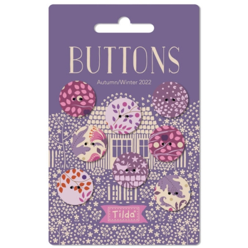 Tilda Knöpfe - Hometown Buttons Plum