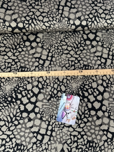 Jacquard - Jersey Swafing - Safari - Leo Beige/Camel