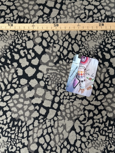 Jacquard - Jersey Swafing - Safari - Leo Beige/Camel