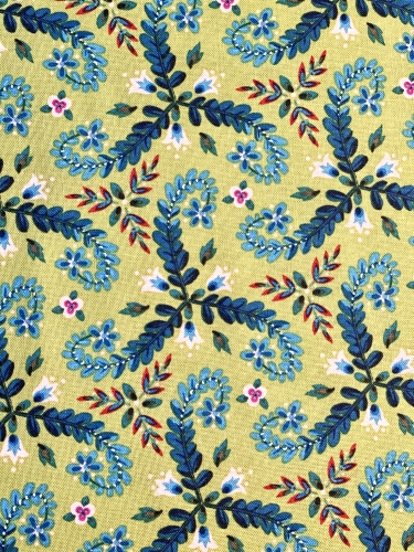 Baumwolle Patchwork - Odile Bailloeul - Fronds - Green