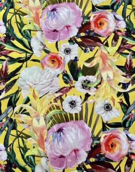 Canvas - Tropical - Gelb