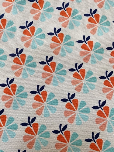 Preview: Canvas Hamburger Liebe - In my Kitchen -  Apple Pie - Orange/Mint