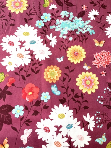 Patchwork Baumwolle - Le Jardin de Papillon