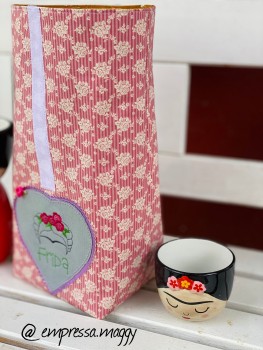 Lunchbag Mi Amiga Mexicana - L - Tilda - Rot