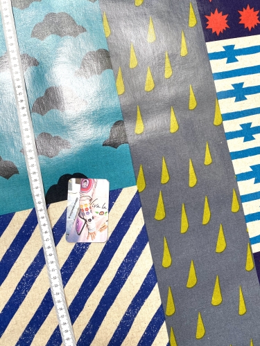 Preview: Kokka - Wachstuch - Laminiert ECHINO