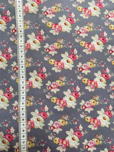 Tilda Patchwork Stoff Baumwolle - Maple Farm - Pauline Blueberry