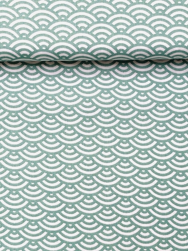 Baumwolle Swafing - Muscheln - Mint