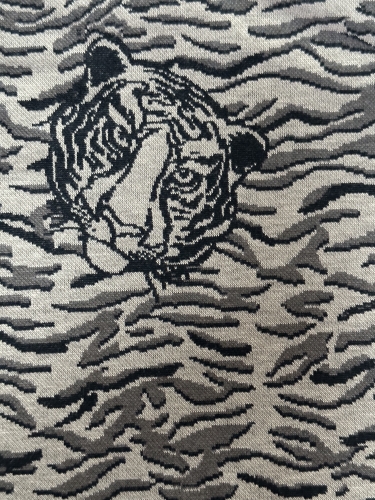 Jacquard - Jersey Swafing - Safari - Tiger Beige/Camel