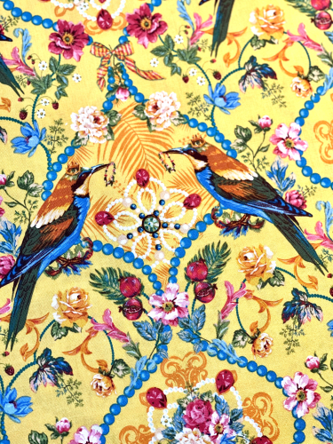 Baumwolle Patchwork - Odile Bailloeul - The Queen´s Jewels Small - Gold