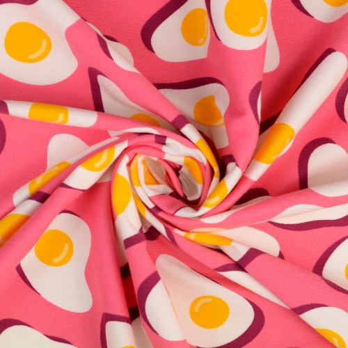 Hamburger Liebe - Sunny Side Up -  French Terry Back Side Druck - Pink