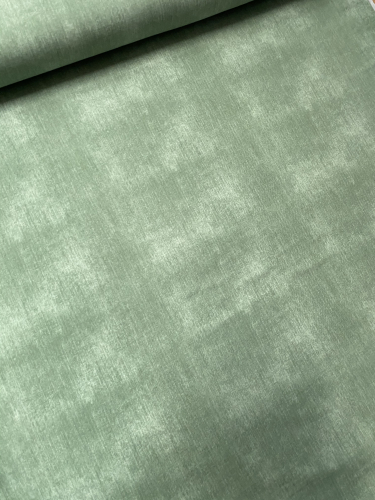 Preview: Jersey Bedruckt Jeans - Altgrün - Reststück ca. 75 cm