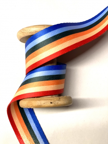 Gurtband - Stripes - Bunt