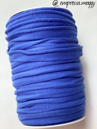 Paspel Jersey -Blau