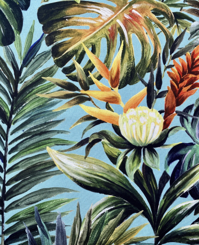 Preview: Canvas Grüne Blätter