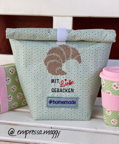 Lunchbag - L - Mit Liebe gebacken