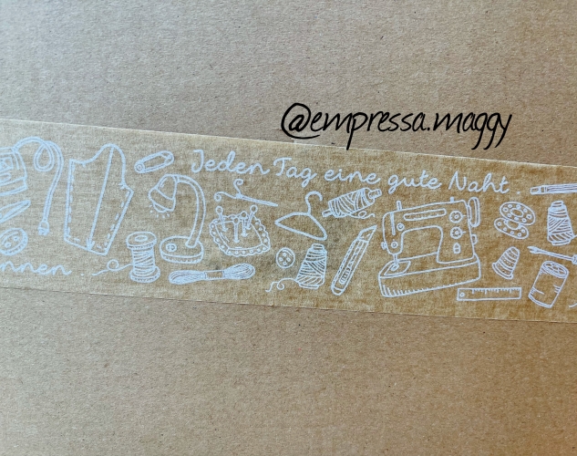 Preview: Papier-Klebeband - Nähen