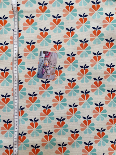 Preview: Canvas Hamburger Liebe - In my Kitchen -  Apple Pie - Orange/Mint