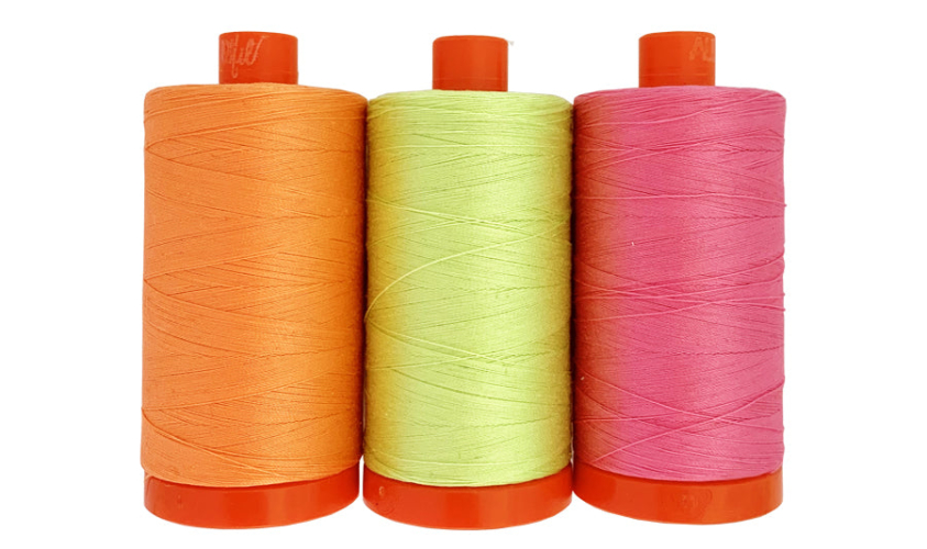 Aurifil Mk50 - Neons & Neutrals - Tula Pink