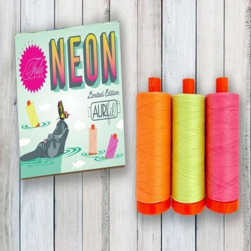 Aurifil Mk50 - Neons & Neutrals - Tula Pink