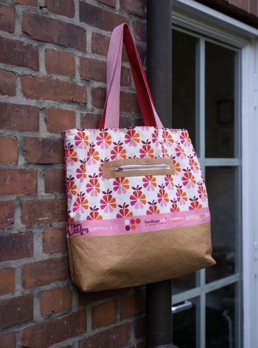 Preview: Canvas Hamburger Liebe - In my Kitchen -  Apple Pie - Rot/Rosa