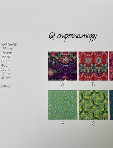 Quilt Kit - Magic Carpet Quilt by Odile Bailloeul​