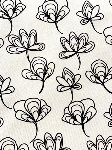 Canvas Ginko - Weiß