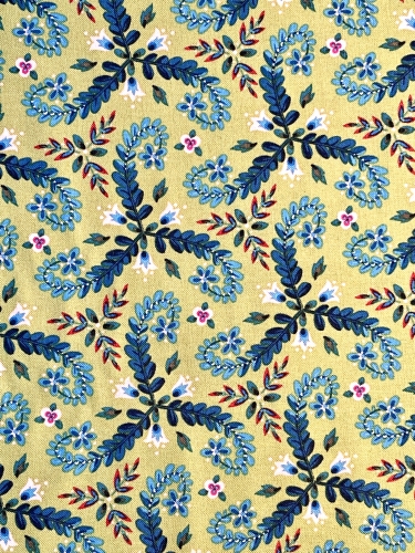 Baumwolle Patchwork - Odile Bailloeul - Fronds - Green