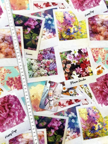 Preview: Canvas Digital - POLAROID PICTURE - OFF WHITE