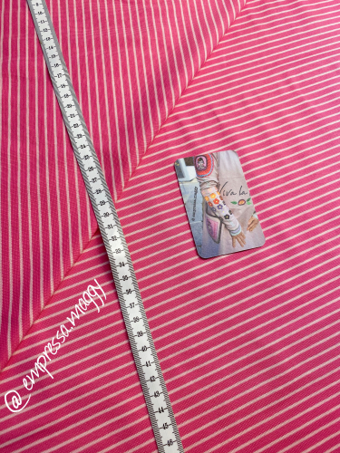 Ringelbündchen Pink - Pink