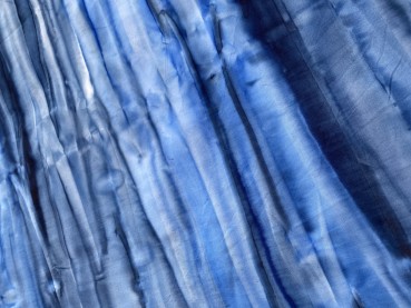 Baumwolle Patchwork - Batik - Retro Stripe - Dunkelblau