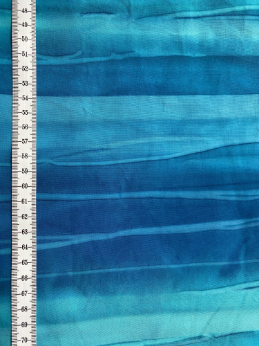 Baumwolle Patchwork - Batik - Retro Stripe - Petrol
