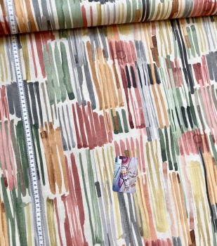 Canvas Digital Streifen - Hell