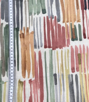 Preview: Canvas Digital Streifen - Hell